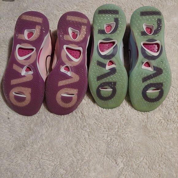 Avoli Mid Retro Future Volleyball Shoes- Pink/Purple & Lavender Field Trip 10.5 - Picture 12 of 16